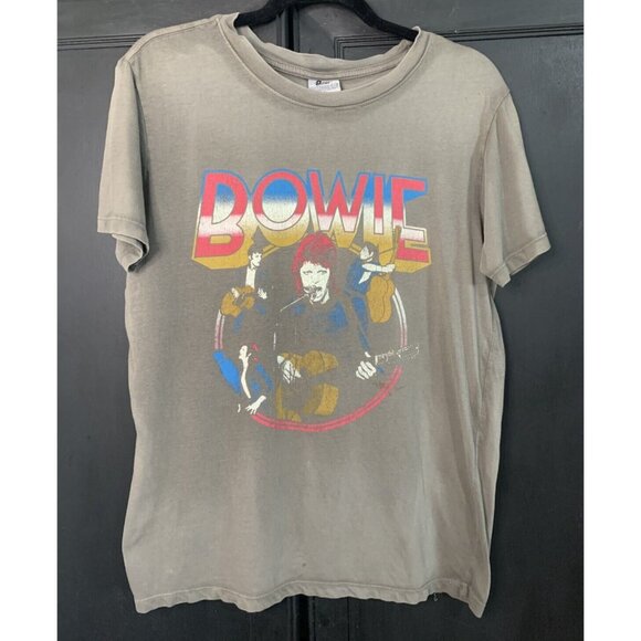 DAVID BOWIE ZIGGY STARDUST 1972 CONCERT T SHIRT Licensed Retro Tour Adult S - Picture 2 of 8